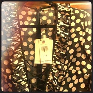 DELFI Collective polka dot blouse